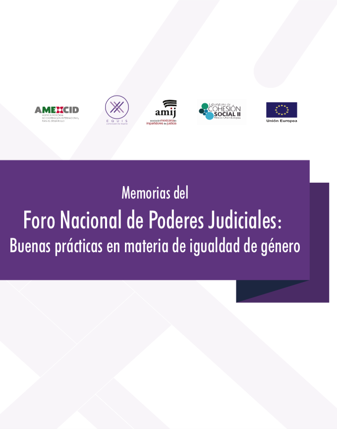 Lee más sobre el artículo Memorias del Foro Nacional de Poderes Judiciales: Buenas prácticas en materia de igualdad de género
