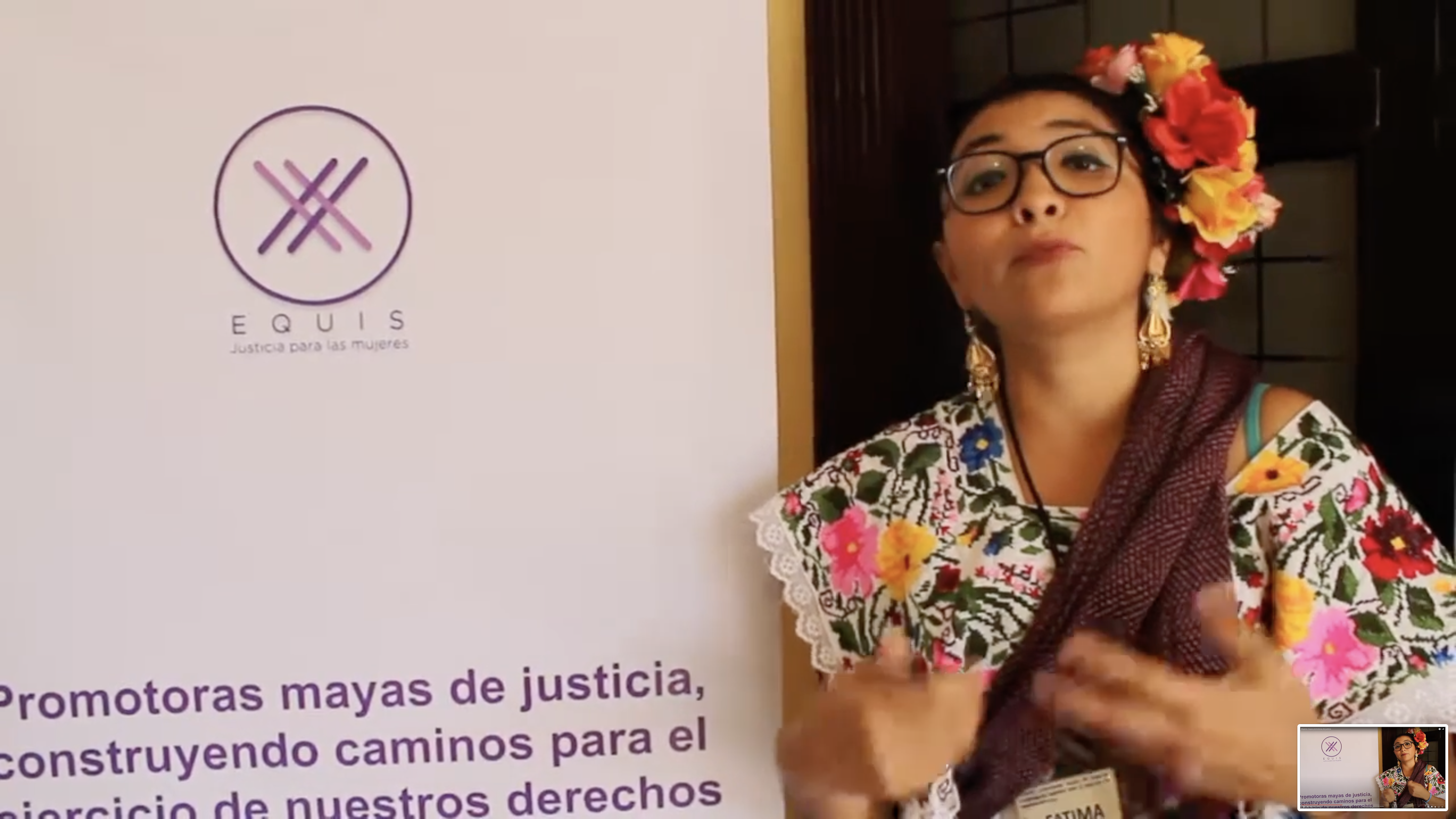 Mujeres mayas promotoras de justicia