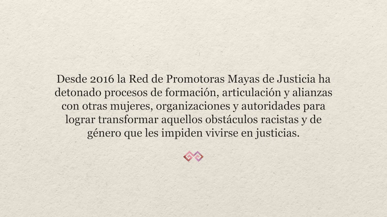 Agenda para el acceso a la justicia de las mujeres mayas de Yucatán - Su construcción