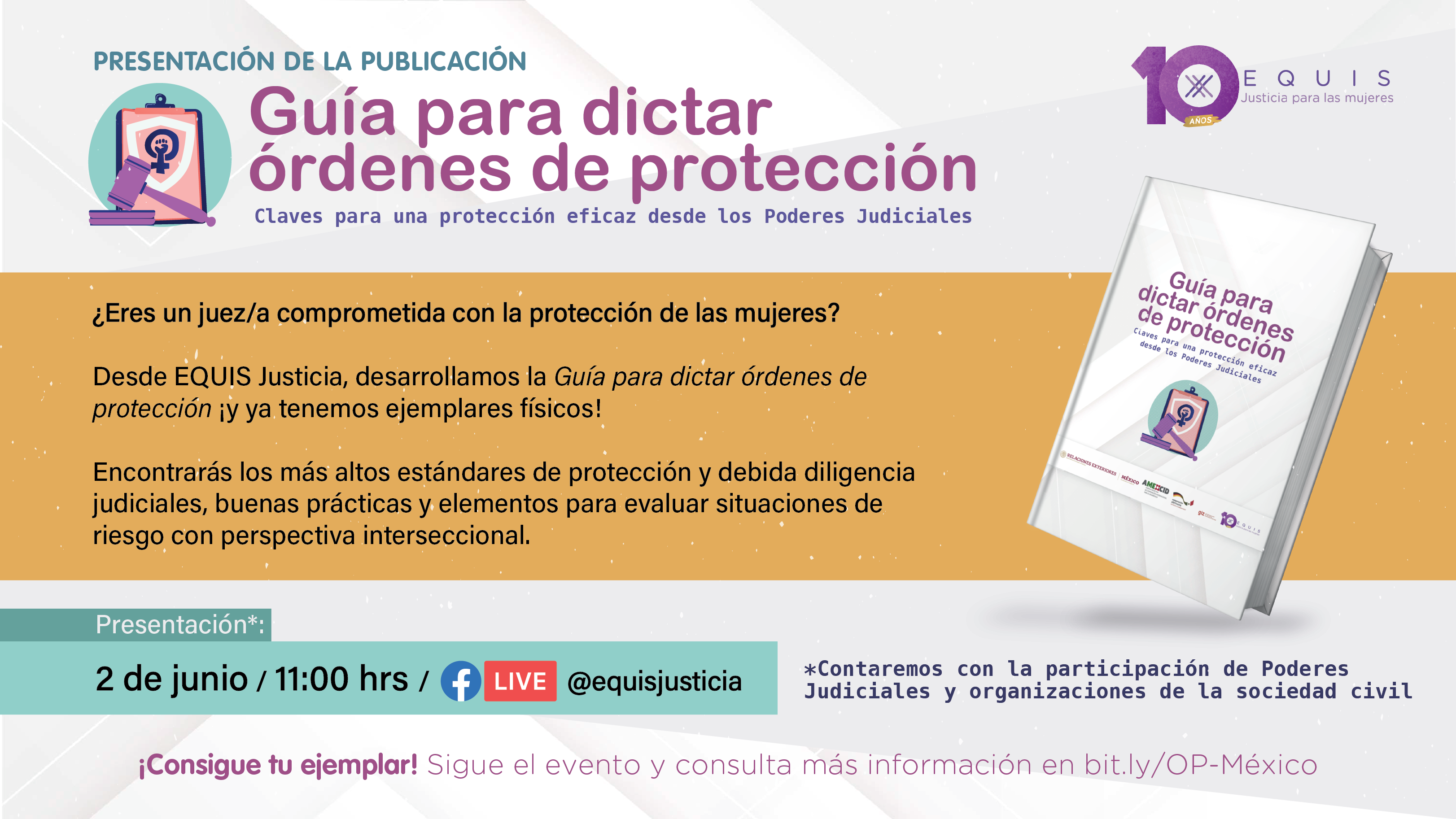 Lee más sobre el artículo EQUIS presenta su Guía para dictar órdenes de protección