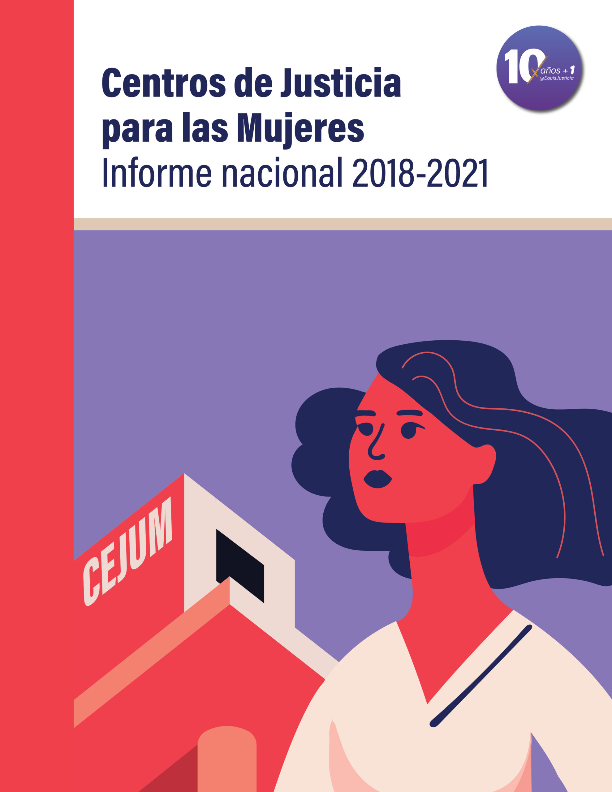 Lee más sobre el artículo Centros de Justicia para las Mujeres: Informe nacional 2018-2021